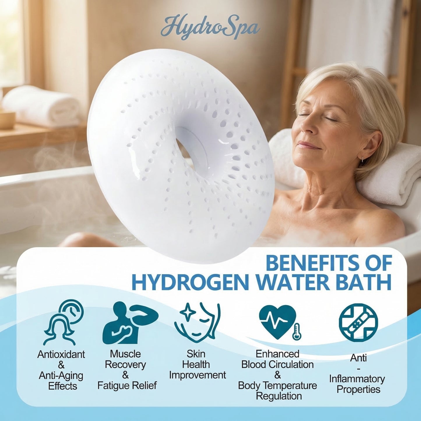 HydroSpa® Multi-Use H2 Bath-Bomb